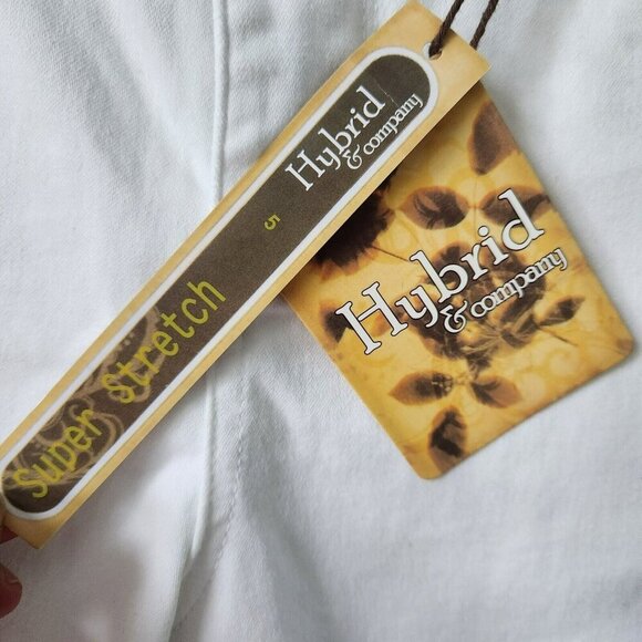 Hybrid And Company Women Size 5 Butt Lift V2 Super Comfy Stretch Denim Capri NEW - Picture 4 of 11